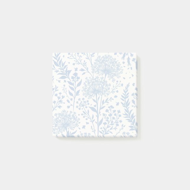 Post-it® Pissenlit doux poussiéreux bleu - Neutre (Devant)