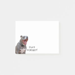Post-it® Pitbull Morning Yawn N'oubliez pas les notes
