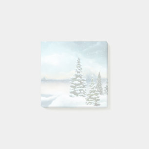 Post-it® Pittoresque Winter Wonderland aquarelle peinture