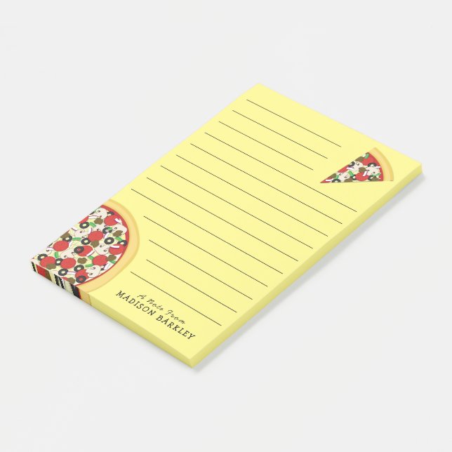 Post-it® Pizza Cuisine Combo Suprême pour enfants (Incliné)