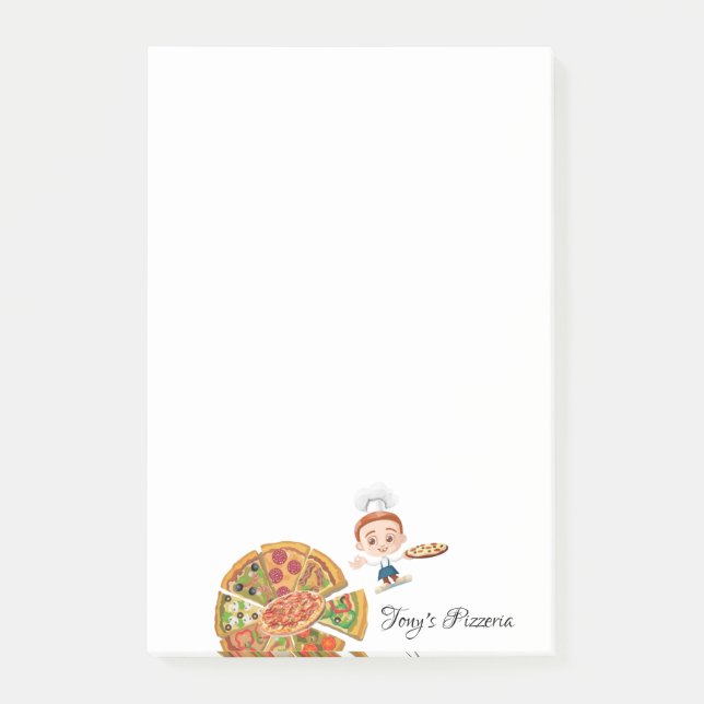 Post-it® Pizza Post-it Notes (Devant)