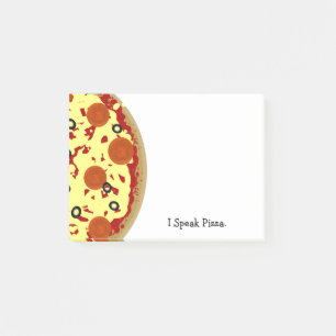 Post-it® Pizza Sticky Notes