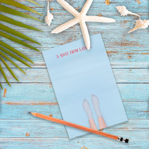 Post-it® Plage fille Cool personnalisé Ocean Cabine mignonn