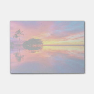 Post-it® Plage majestueuse du coucher du soleil Wailea,
