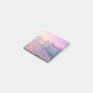 Post-it® Plage violet coucher de soleil