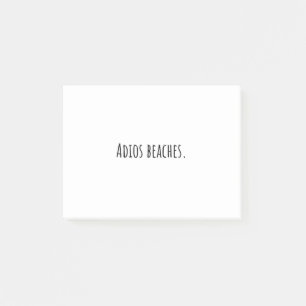 Post-it® Plages Adios.