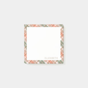 Post-it® Plaid couleur automne