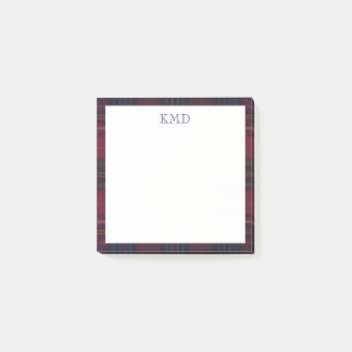 Post-it® Plaid Elegant Notes