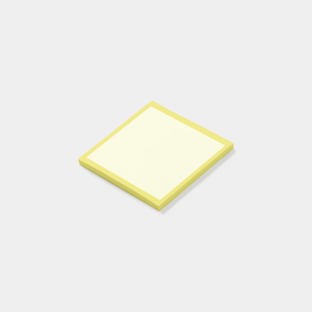 Post-it® Plaine jaune clair (Incliné)