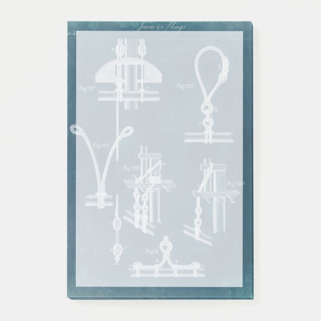 Post-it® Plan détaillé nautique IV (Devant)