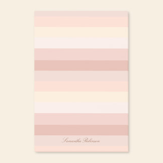 Post-it® Plan Neutre Boho Beige Stripes Avec Lignes