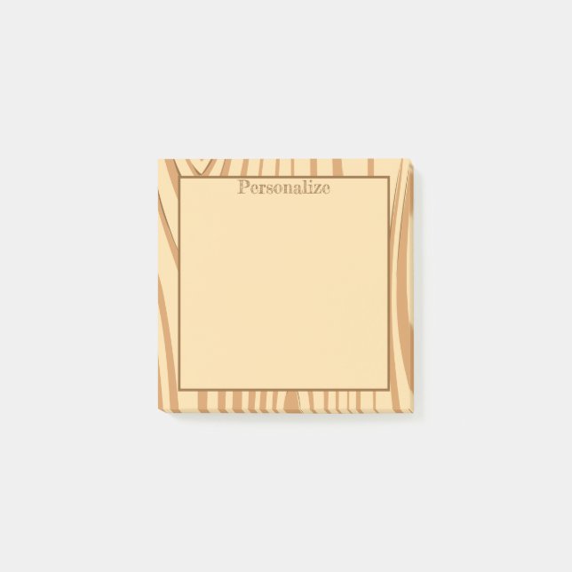 Post-it® Planche de tôle en bois de cèdre rustique (Devant)