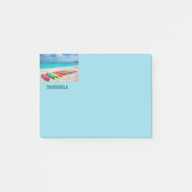 POST-IT® PLANCHES DE SURF À VOILE (Devant)