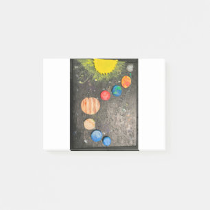 Post-it® planètes soleil astronomie astrologie mercure venu