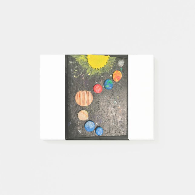 Post-it® planètes soleil astronomie astrologie mercure venu (Devant)
