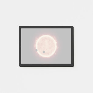 Post-it® Planètes Transitant Red Nwarf Star Dans Trappist-1