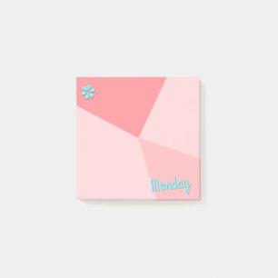 Post-it® Planificateur de blocs de couleurs rétrogrades