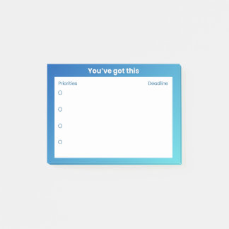 Post-it® Planificateur de notes autocollantes – Disposition