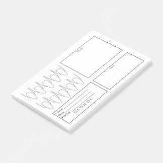Post-it® Planificateur d'ongles