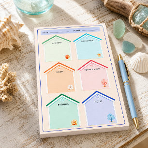 Post-it® Planificateur Quotidien Cabines de Plage Cottages