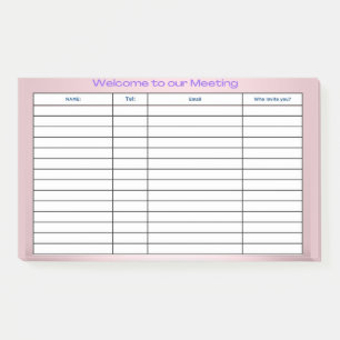 POST-IT® PLANNER HEBDOMADAIRE