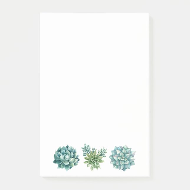 Post-it® Plantes succulents (Devant)