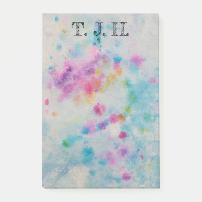 Post-it® Plaque de peinture multicolore (Devant)