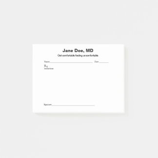 Post-it® Plaque de prescription de plaisanterie