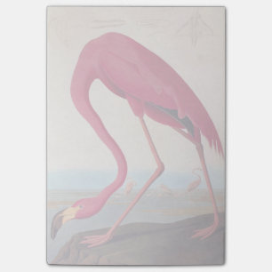 Post-it® Plaque d'enregistrement vintage American Pink Flam