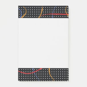 Post-it® Plaque et points de peinture rétro