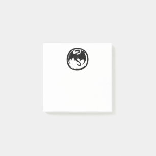 Post-it® Plaquettes de notes Dragon Noir
