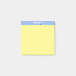 Post-it® Plaquettes de notes jaunes surf