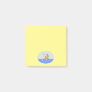 Post-it® Plaquettes jaunes pêcheurs