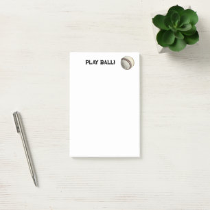 Post-it® Play Ball Baseball Sketch - Batting Up Sports