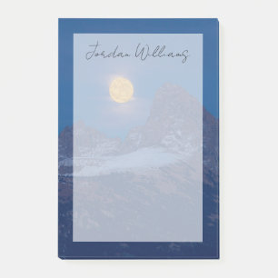 Post-it® Pleine Lune Levante Grand Teton Driggs, Idaho
