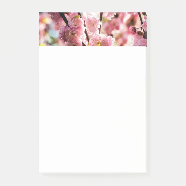 Post-it® Plum à fleurs - Paradize rose (Devant)