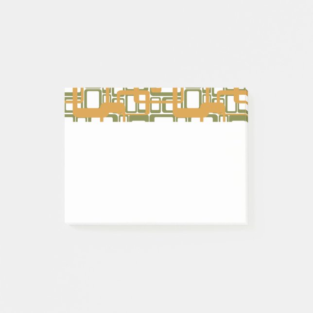 Post-it® Plus D'Ouverture Des Rectangles Modernes Du Milieu (Devant)
