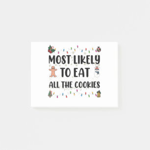 Post-it® Plus susceptible de manger tous les biscuits Humou