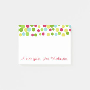 Post-it® Pointage personnalisé de points lumineux Notes
