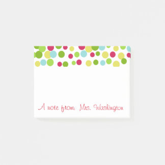 Post-it® Pointage personnalisé de points lumineux Notes