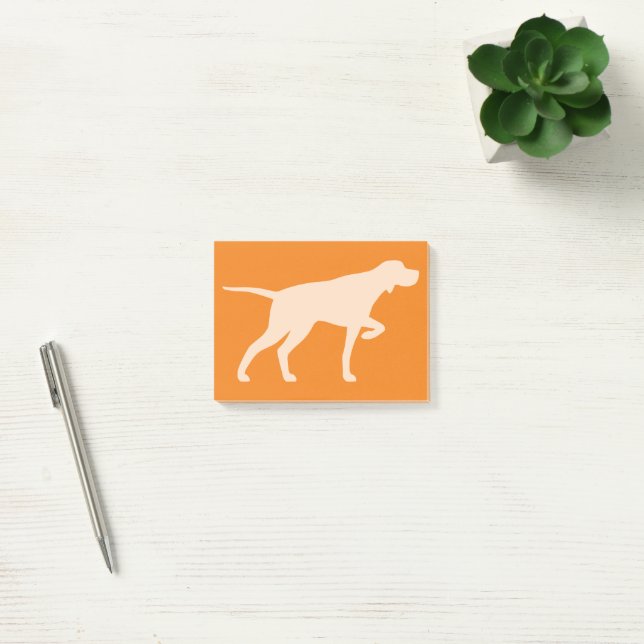 Post-it® Pointeur Chien Silhouette Pointeur (Bureau)