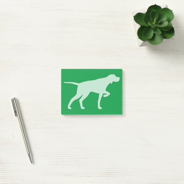 Post-it® Pointeur Chien Silhouette Pointeur (Bureau)