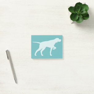 Post-it® Pointeur Chien Silhouette Pointeur