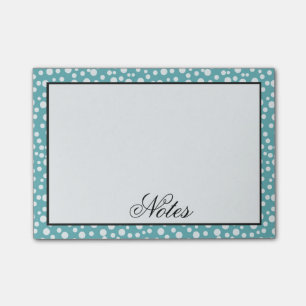 Post-it® Points Aqua Confetti