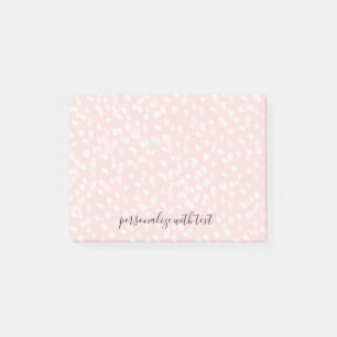 Post-it® Points Chic Rose Blanc
