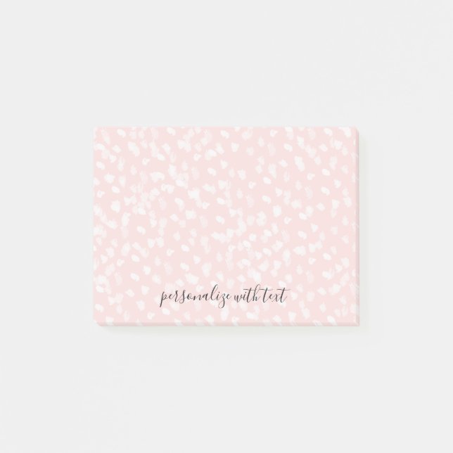 Post-it® Points Chic Rose Blanc (Devant)