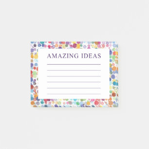 Post-it® Points de aquarelle Idées incroyables