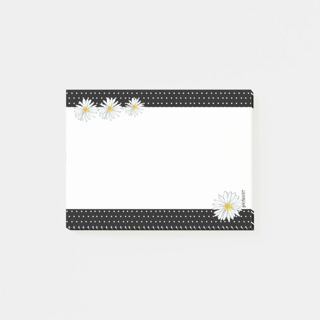 Post-it® Points KiniArt Et Marguerites (Devant)