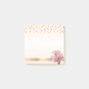 Post-it® Points Modernes, Confettis, Œillet - Personnalisé