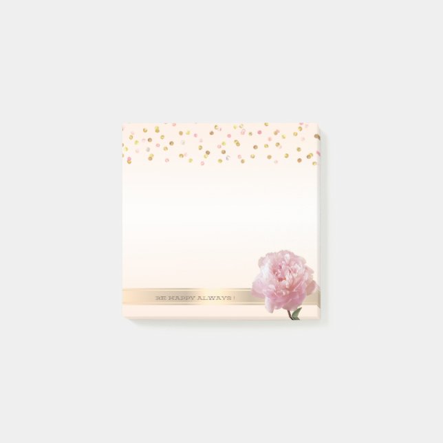 Post-it® Points Modernes, Confettis, Œillet - Personnalisé (Devant)